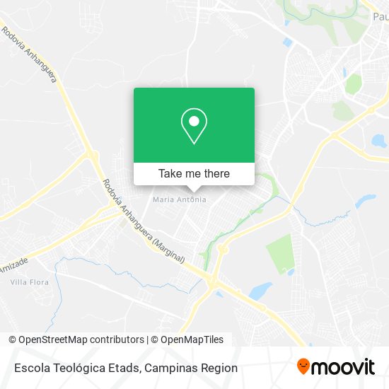 Escola Teológica Etads map