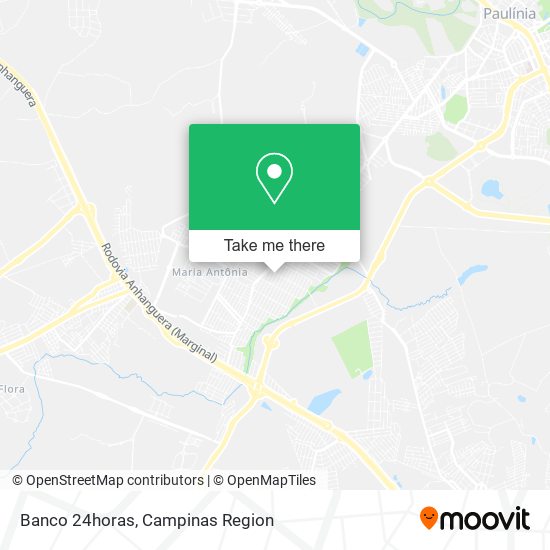 Banco 24horas map