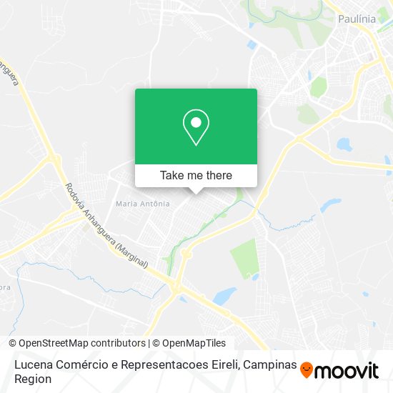 Lucena Comércio e Representacoes Eireli map