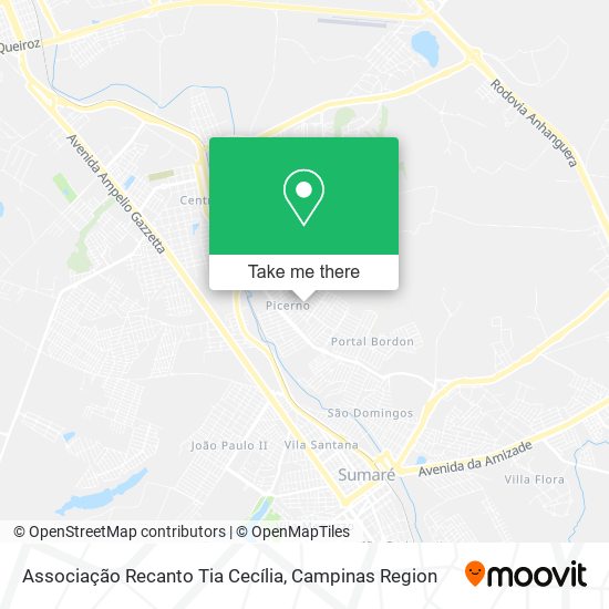 Associação Recanto Tia Cecília map