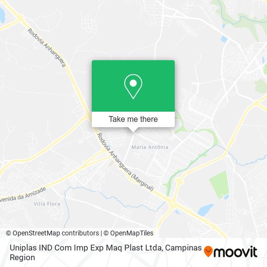 Mapa Uniplas IND Com Imp Exp Maq Plast Ltda