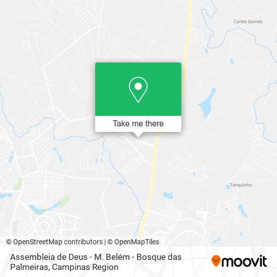 Assembleia de Deus - M. Belém - Bosque das Palmeiras map