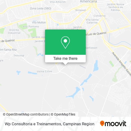 Wp Consultoria e Treinamentos map