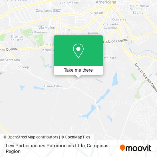 Mapa Levi Participacoes Patrimoniais Ltda