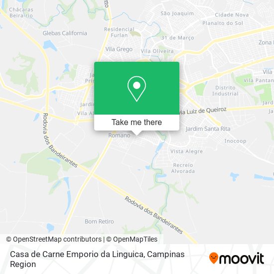 Casa de Carne Emporio da Linguica map