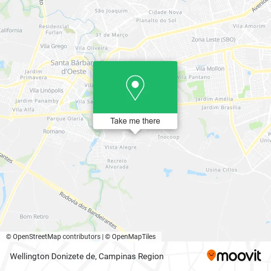Wellington Donizete de map