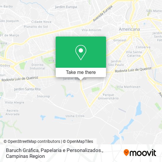 Baruch Gráfica, Papelaria e Personalizados. map