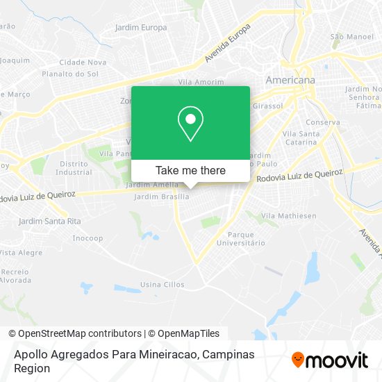 Apollo Agregados Para Mineiracao map