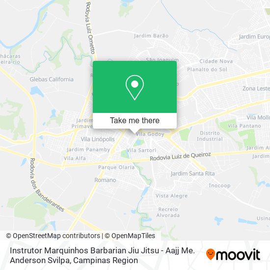 Instrutor Marquinhos Barbarian Jiu Jitsu - Aajj Me. Anderson Svilpa map