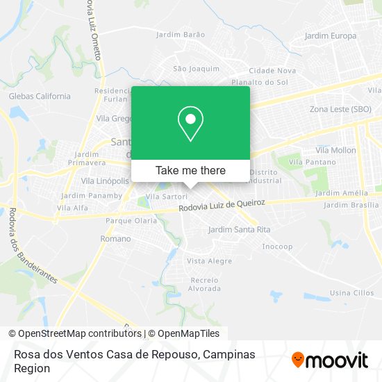 Rosa dos Ventos Casa de Repouso map