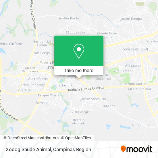 Xodog Saúde Animal map