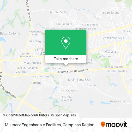 Multserv Engenharia e Facilites map