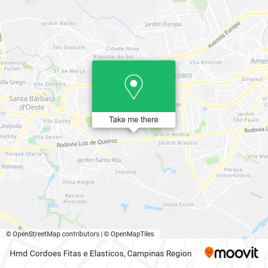 Hmd Cordoes Fitas e Elasticos map