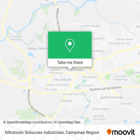 Mitutools Solucoes Industriais map