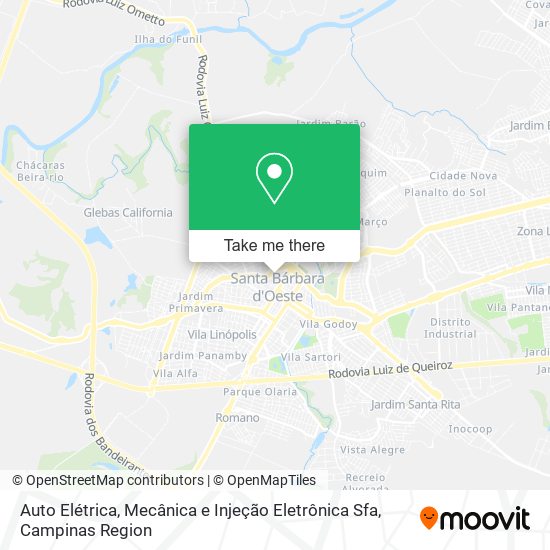 Mapa Auto Elétrica, Mecânica e Injeção Eletrônica Sfa