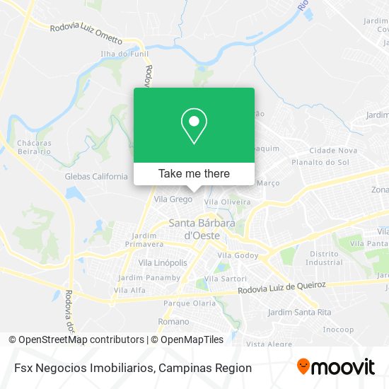Fsx Negocios Imobiliarios map