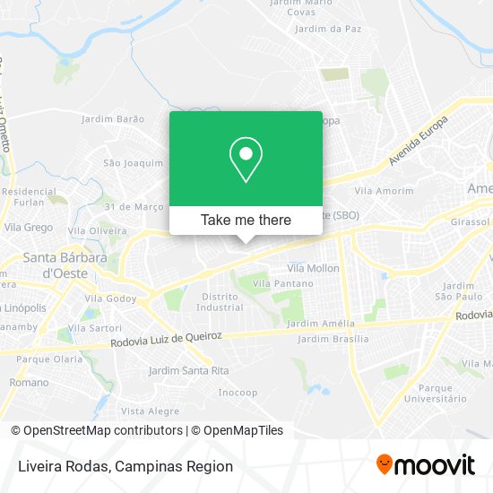 Liveira Rodas map