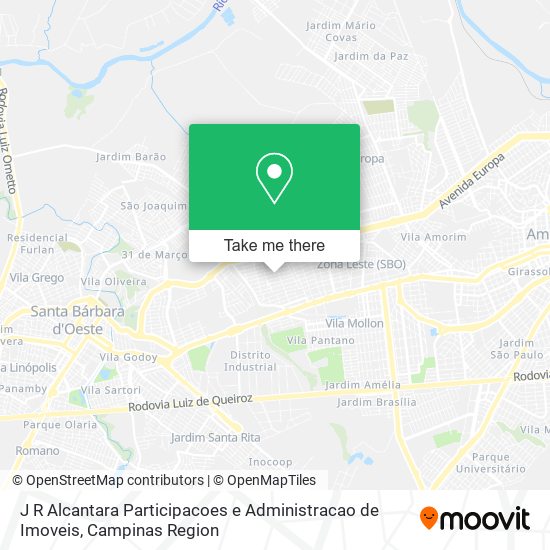 J R Alcantara Participacoes e Administracao de Imoveis map