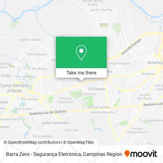 Barra Zero - Segurança Eletrônica map