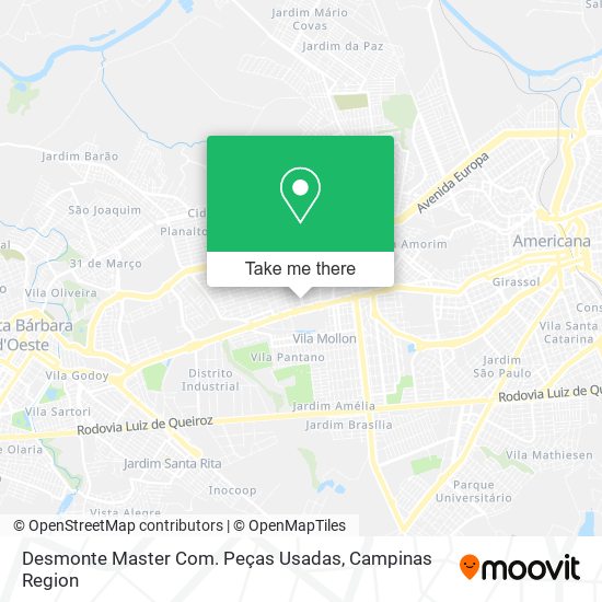 Desmonte Master Com. Peças Usadas map