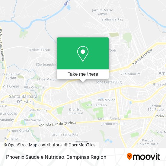 Phoenix Saude e Nutricao map