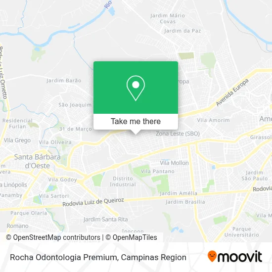 Rocha Odontologia Premium map