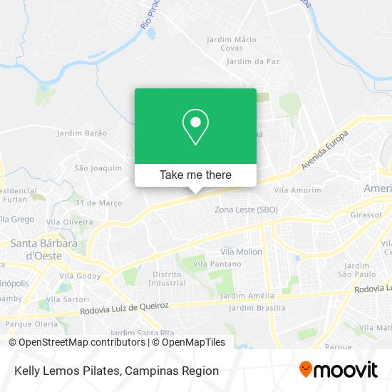 Kelly Lemos Pilates map