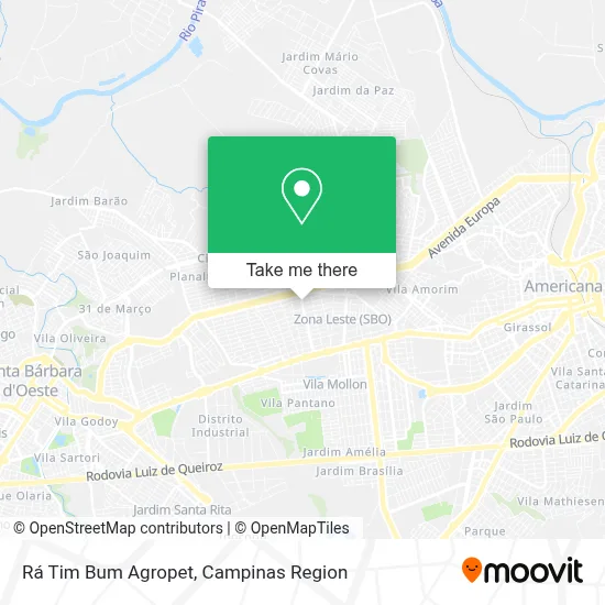 Rá Tim Bum Agropet map