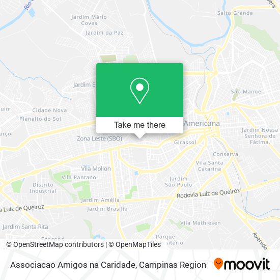 Associacao Amigos na Caridade map