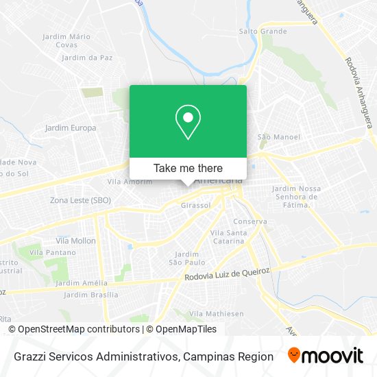 Grazzi Servicos Administrativos map