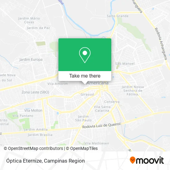 Óptica Eternize map