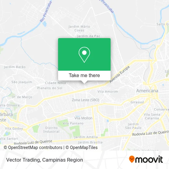 Vector Trading map