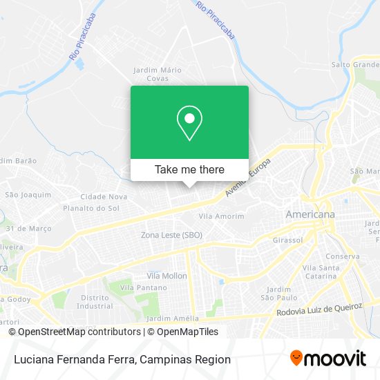 Luciana Fernanda Ferra map