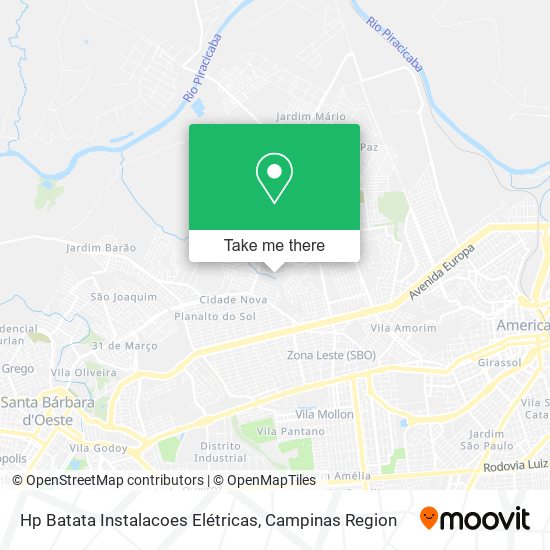 Hp Batata Instalacoes Elétricas map