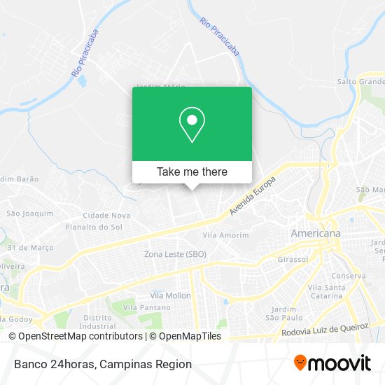 Banco 24horas map