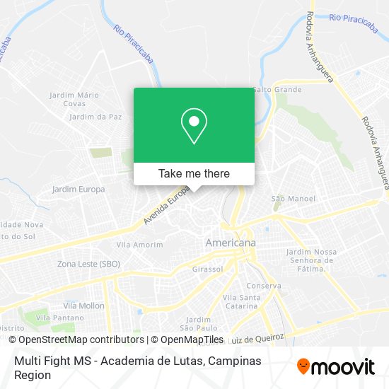 Multi Fight MS - Academia de Lutas map