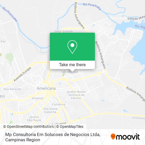 Mp Consultoria Em Solucoes de Negocios Ltda map