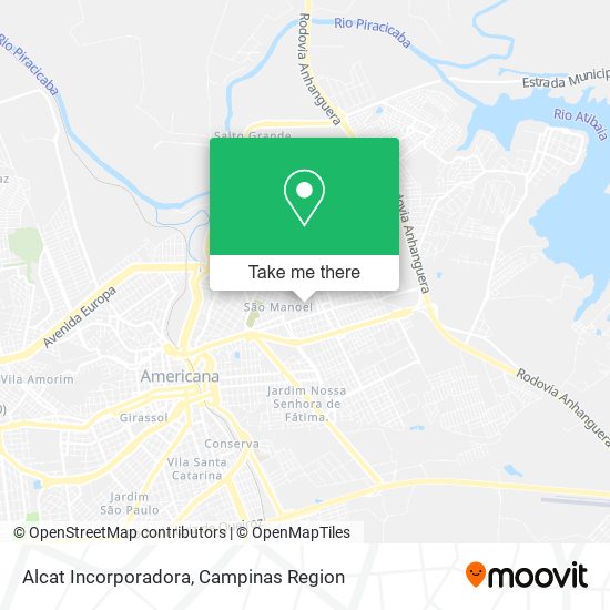 Alcat Incorporadora map