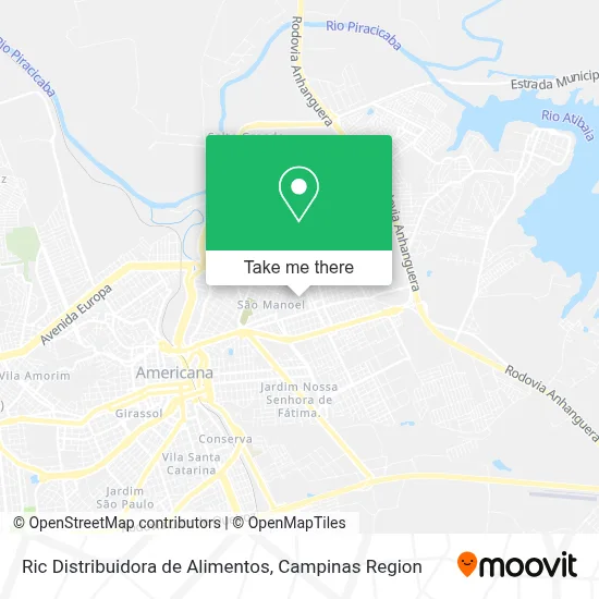 Ric Distribuidora de Alimentos map