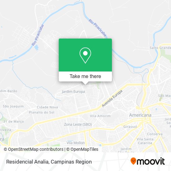 Mapa Residencial Analia