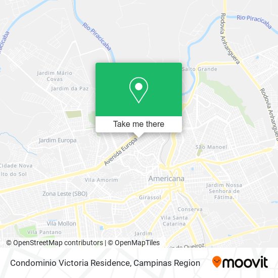 Condominio Victoria Residence map