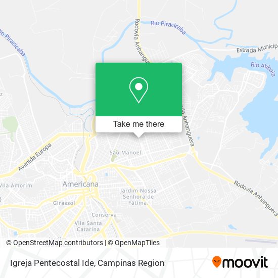 Igreja Pentecostal Ide map