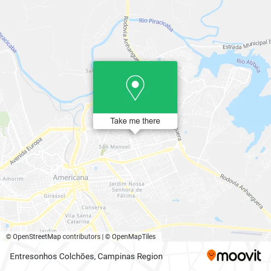 Entresonhos Colchões map