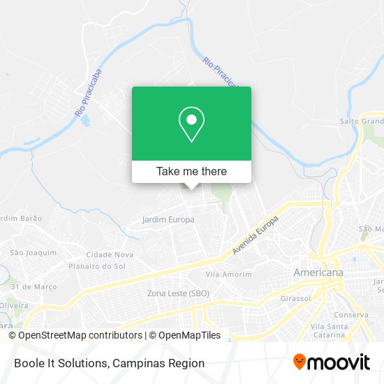 Boole It Solutions map