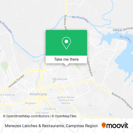 Menezes Lanches & Restaurante map