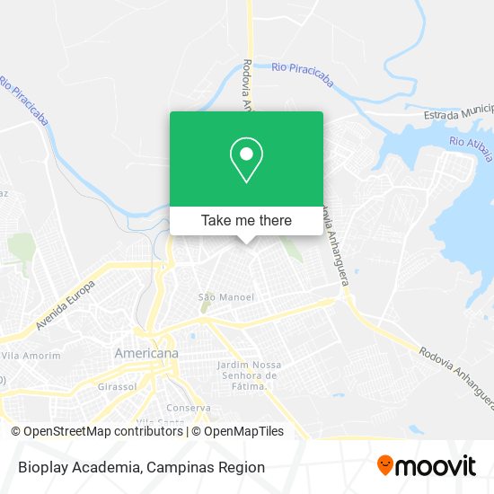 Bioplay Academia map