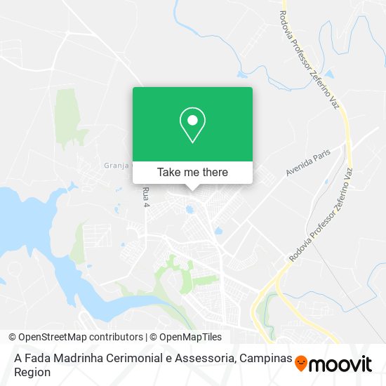 A Fada Madrinha Cerimonial e Assessoria map