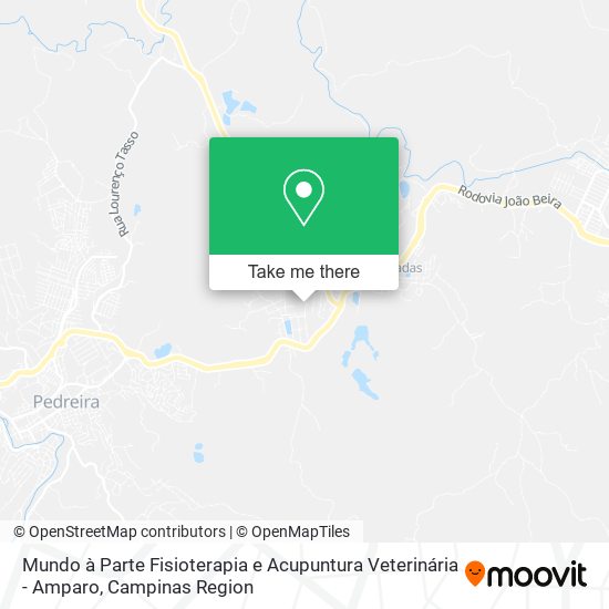 Mundo à Parte Fisioterapia e Acupuntura Veterinária - Amparo map