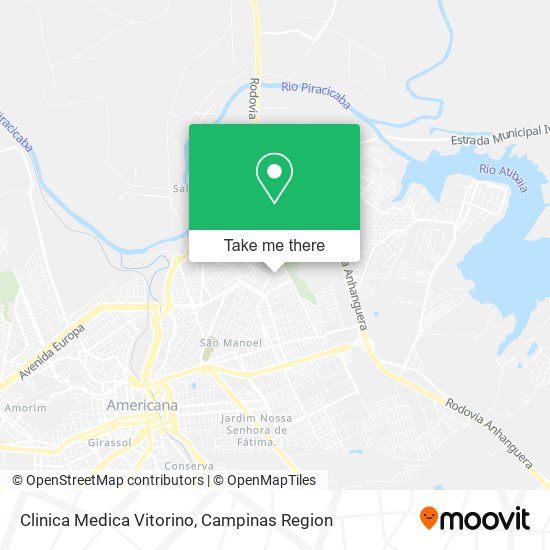 Clinica Medica Vitorino map