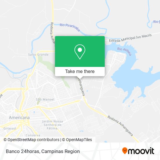 Banco 24horas map